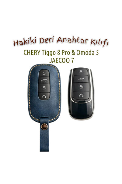 Minimalim Leather Craft Chery Tiggo 8 Pro / Omoda 5 / Jaecoo 7 Akıllı Anahtar...