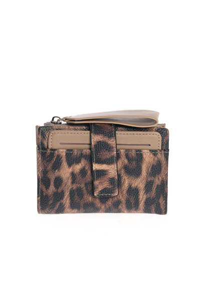 Meli Melo Paris Animal print wallet with practical closure
