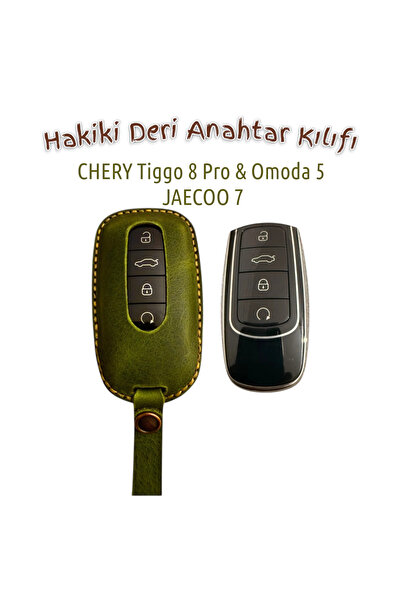 Minimalim Leather Craft Chery Tiggo 8 Pro / Omoda 5 / Jaecoo 7 Akıllı Anahtar...