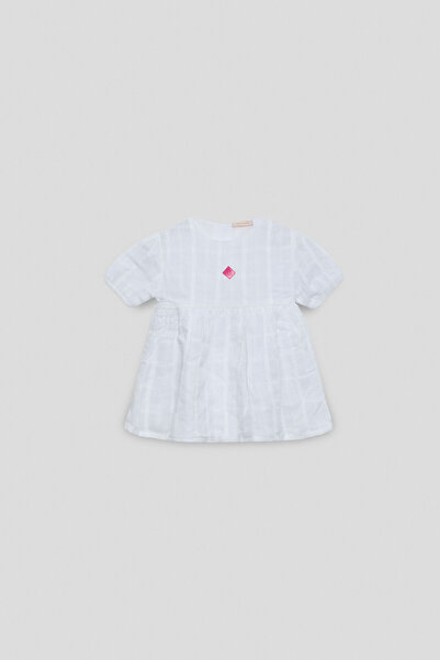 GB Baby Baby Girl White Dress