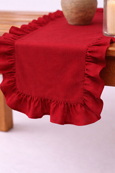 SADEN HOME FIRFIRLI RUNNER ΚΟΚΚΙΝΟ ΧΡΩΜΑ, 4 ΔΙΑΦΟΡΕΤΙΚΕΣ ΕΠΙΛΟΓΕΣ ΜΕΓΕΘΟΥΣ