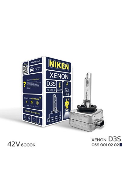 Niken D3S Xenon Far Ampulü 42V 35W PK32d-5 6000K