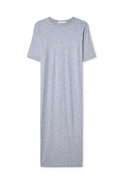 Sateen Dress - Gray