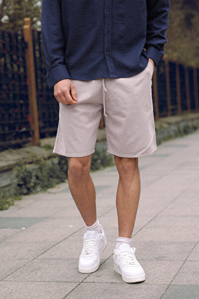aziso Men's Linen Shorts