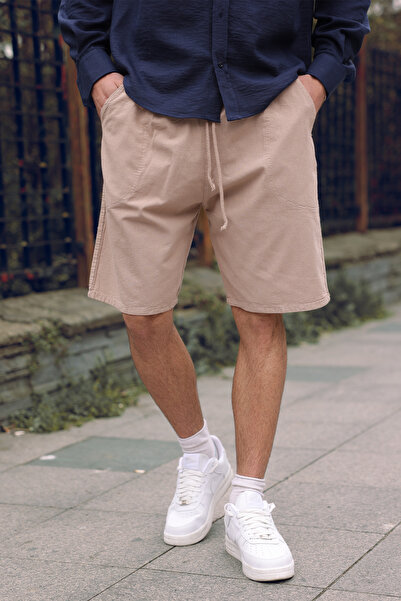 aziso Men's Linen Shorts
