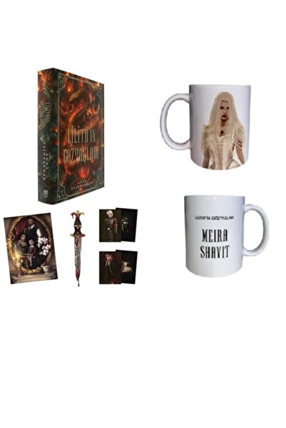 lapis kitap LİLİTH’İN GÖZYAŞLARI 2 CİLTLİ - MEİRA SHAVİT KUPA HEDİYELİ