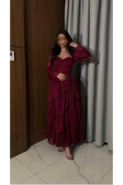 Mira ✨ ~ فستان سهره ناعم دانتيل للانيقات