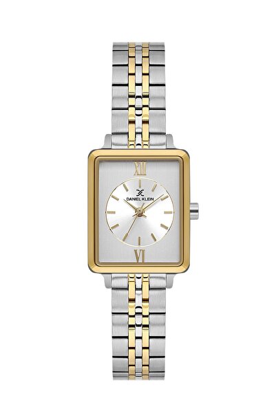 Daniel Klein Square Roman Numeral Detailed Original 2 Year Warranty Women's W...