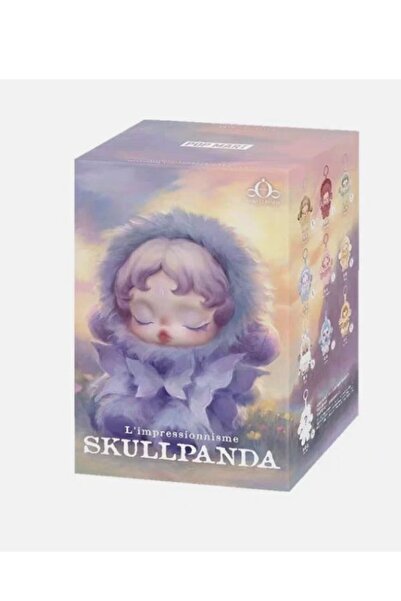 Pop Mart x Skullpanda Ключодържател Скълпанда, кутия изненада, 15 см, плюшена...