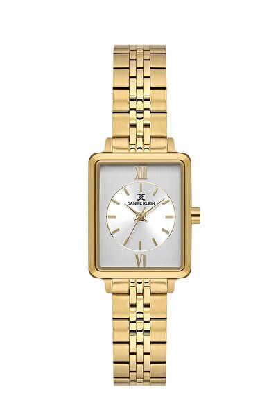 Daniel Klein Square Roman Numeral Detailed Original 2 Year Warranty Women's W...