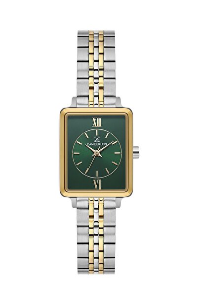 Daniel Klein Square Roman Numeral Detailed Original 2 Year Warranty Women's W...