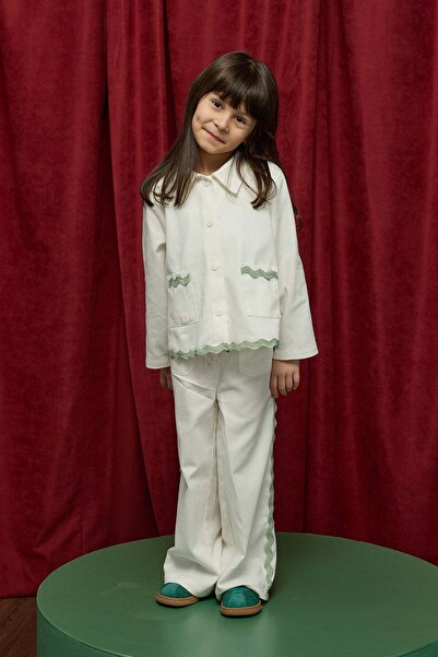 Tics Комплект яке Loop - екрю