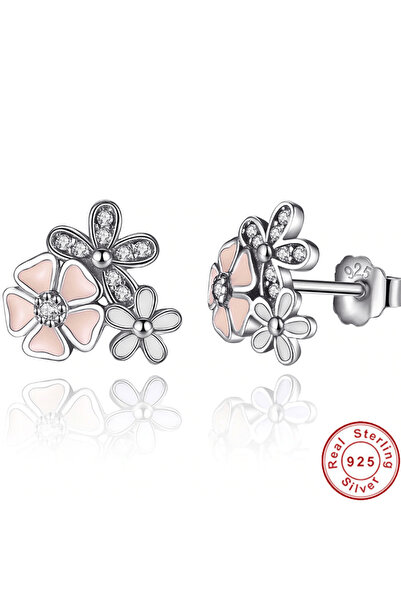 OEM Cercei Candy's Flower din Argint