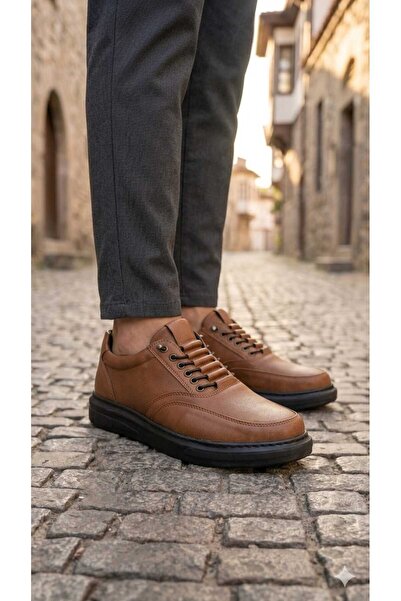 By Oxford AÇIK KAHVE Erkek Günlük Hafif Poli Dikişli Taban Yürüyüş Garantili ...