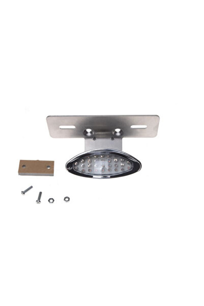 WMX Lampa spate moto, Led, prindere sub carena/aripa, culoare cromat