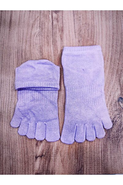 erceys Бамбукови къси чорапи за пръсти, 1 чифт, за дясна и лява стъпало, удоб...