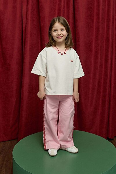 Tics Нортийсър джънтълменски размер тениска с принт - розова