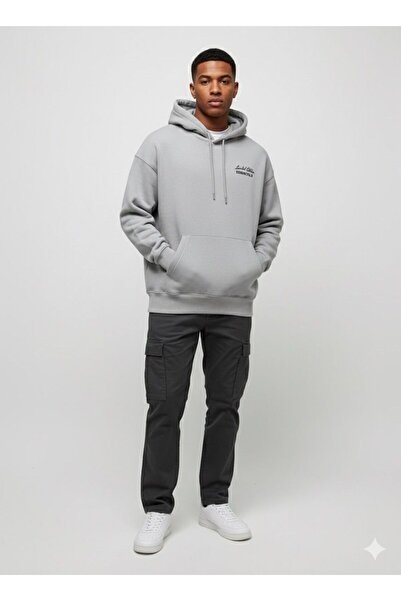 Limited Edition Desenli Oversize Hoodie