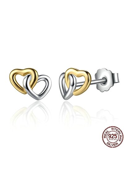 OEM Matching Hearts Silver Earrings