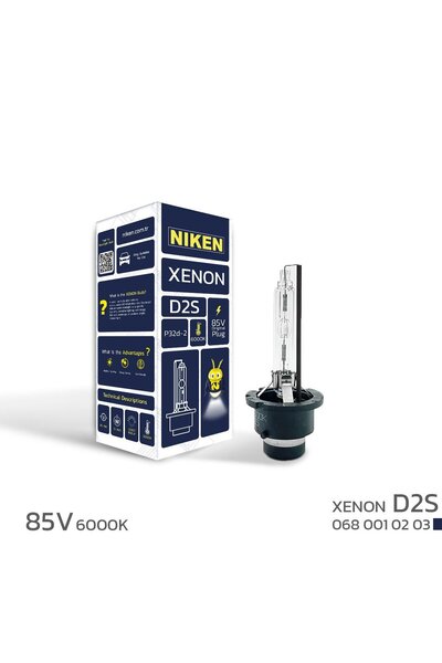 Niken D2S Xenon Far Ampulü 85V 35W P32d-2 6000K