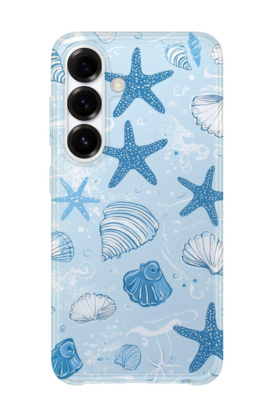 Samsung Galaxy S24 FE Uyumlu Baskılı Şeffaf Telefon Kılıfı | Koleksiyon: Minimalist Style 3