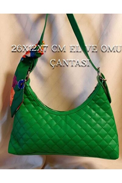 Gözenshopp Stylish and Elegant Quilted Patterned Hand and Shoulder Bag