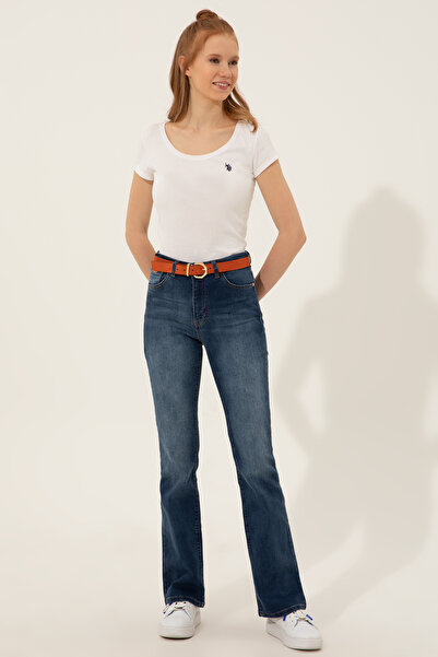 U.S. Polo Assn. Women's Dark Blue Jean Trousers 50247219-Dn0023