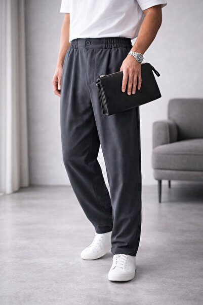 YAKAMEL Erkek Rahat Kesim Baggy Pantolon Premium Seri