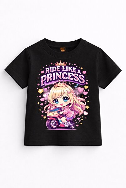 Rabona Fashion Mini Princess Rider – Slatka majica za devojčice sa printom pr...