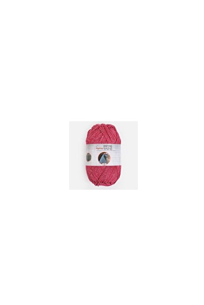 victiny Knitting Yarn Fuchsia with Silver Lurex 100 g