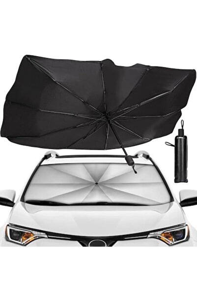 UNİBOX Umbrela Parasolar pentru Parbriz Auto, Protectie UV, Pliabila, Izolati...
