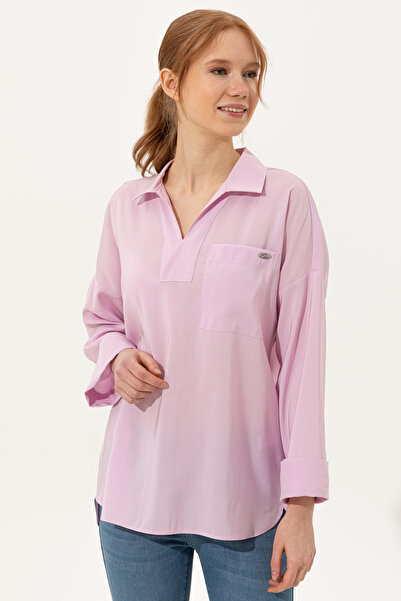 U.S. Polo Assn. Women's Magnolia Long Sleeve Shirt 50247456-Vr211
