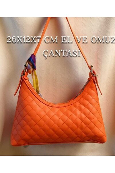 Gözenshopp Stylish and Elegant Quilted Patterned Hand and Shoulder Bag