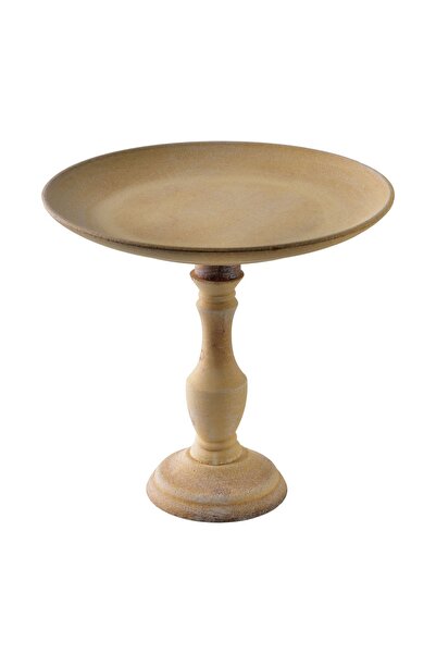 MONDEX Decorative Bowl MDF DAZ 25x25x24cm Beige 1pc