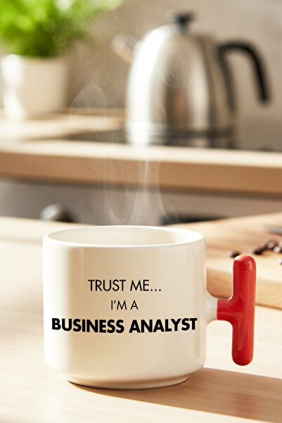 giftkonsept Trust Me I'M a Business Analyst Printed Analyst Gift T-Handle Lat...