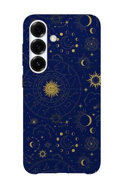 Samsung Galaxy A17 Uyumlu Baskılı Şeffaf Telefon Kılıfı | Koleksiyon: Moon Phases