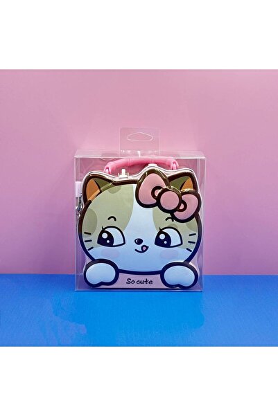 Livava Μεταλλικός κουμπαράς με φιγούρα γατάκι - Παιδικός κουμπαράς με τσάντα ...