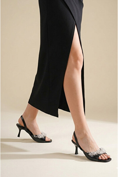 Gökhan Talay Lumira Flexible Soft Non-Slip Sole (4 cm) Black Patent Leather H...