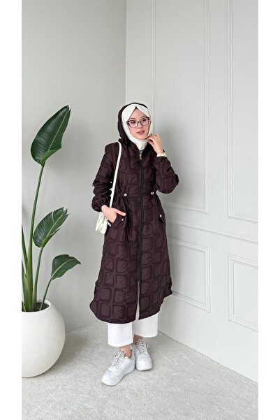 MİREL STORE Elite Women's Patterned Quilted Luxury Cap