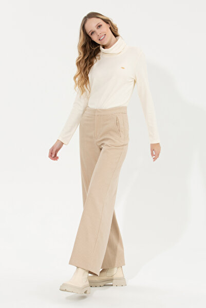 U.S. Polo Assn. Women's Camel Pants 50254069-Vr015