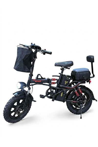 niyazi سكوتر كهربائي نيازي للكبار، 1000 واط، 48 فولت، 3 سرعات، قابل للطي، نظا...