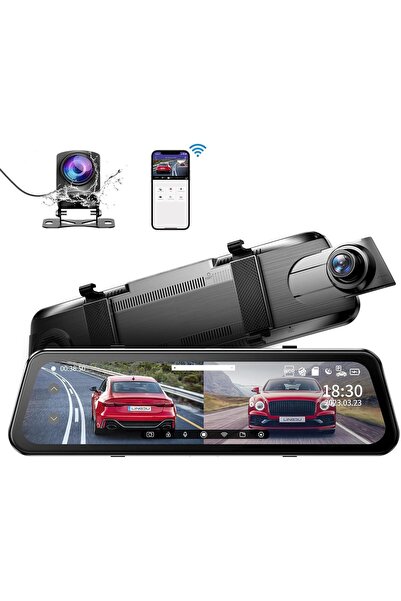 LINGDU كاميرا لوحة القيادة أمامية وخلفية LD2K Cam Shot