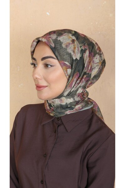 locella Soft Pamuk Eşarp Haki