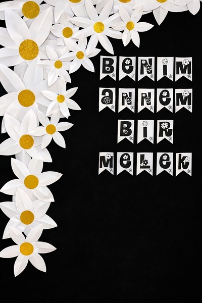 PROMISEBACKDROP2 Anneler Günü Kutlu Olsun,Canım Annem Okul Etkinlik Fon 150X2...