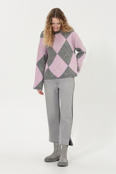 U.S. Polo Assn. Women's Gray Jean Pants 50256524-Dn0025