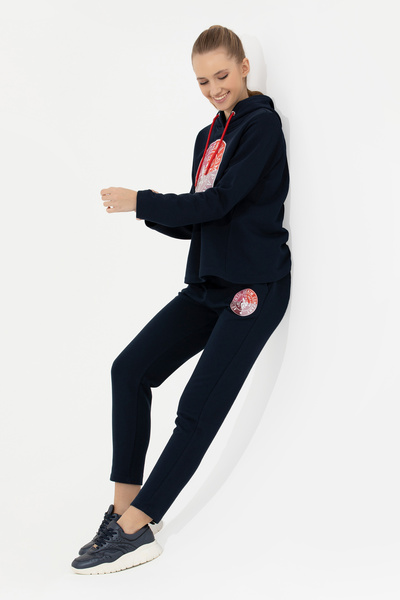 U.S. Polo Assn. Women's Navy Blue Sweatpants 50254132-Vr033