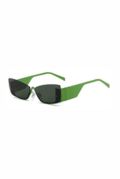 Toz Vintage Szaron Green Frame Black Glass Vintage Retro Sunglasses