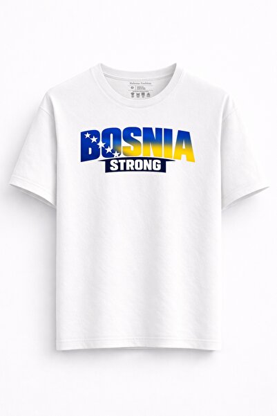 Rabona Fashion Moștenire puternică a Bosniei – Hanorac / Tricou / Maiou cu im...