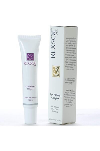 REXSOL كريم للعين لتفتيح البشرة وشدها وترطيبها وتنعيمها، مناسب لجميع أنواع ال...