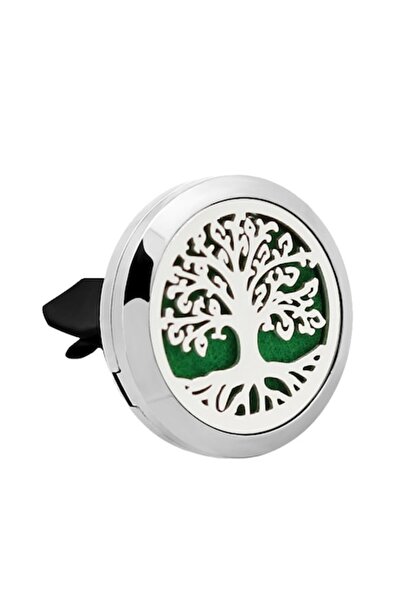 OEM Σετ 3 θηκών για αρωματικά αυτοκινήτου, από ανοξείδωτο ατσάλι